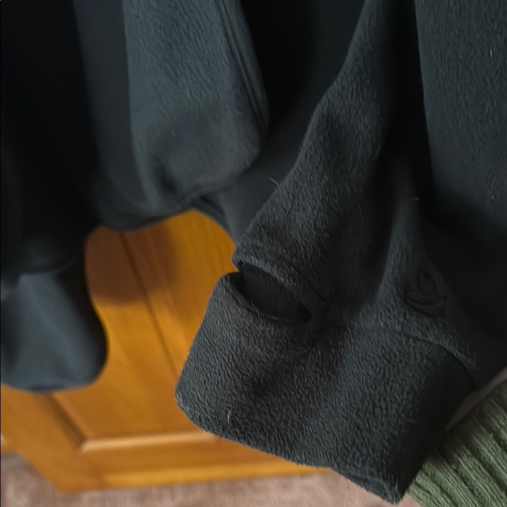 Cuddl Duds Black Open-Front Cardigan Sweater - Picture 3 of 5